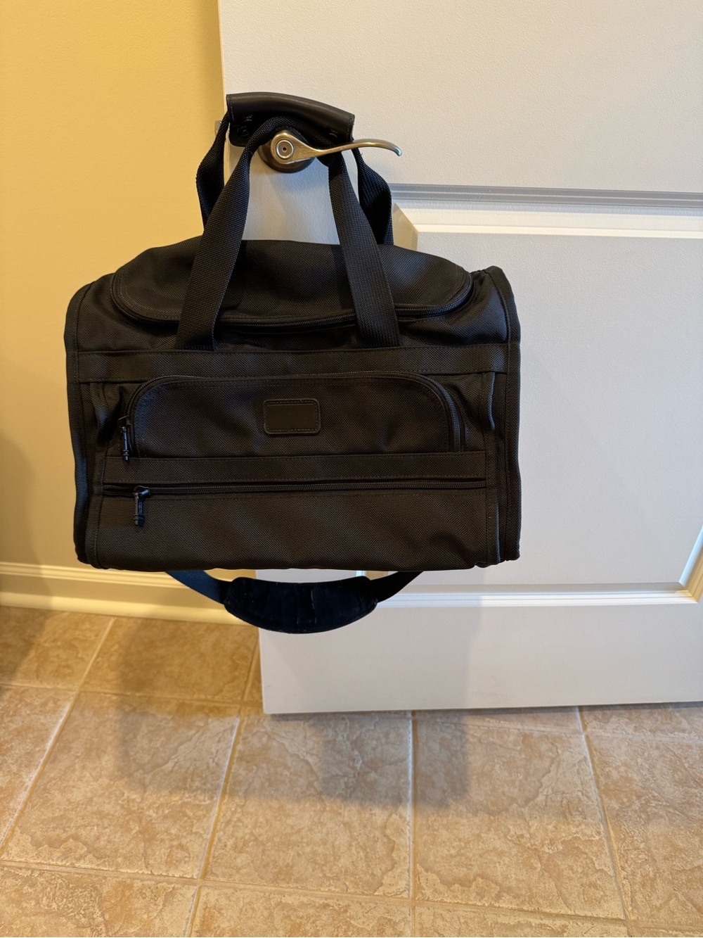 Tumi Black Men's / Women’s Duffel Bag with Dual Handles